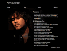 Tablet Screenshot of kevinmeisel.com